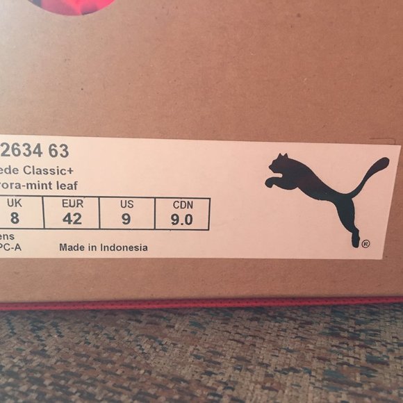 NWT Puma Suede 'Brazil' Mens Size 9 - Picture 3 of 3